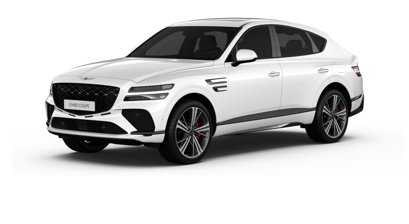 GV80 Coupe 우유니 화이트 외장 좌측면